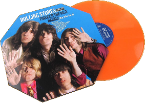 The Rolling Stones - 1969 Through the Past Darkly - Orange vinyl LP  - 230 kr.